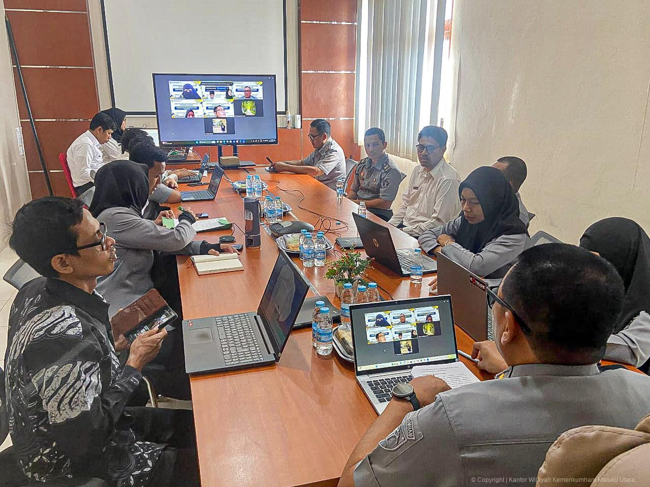 Kemenkum Malut Harmonisasi Ranperbup Pulau Morotai tentang Koperasi Desa Merah Putih
