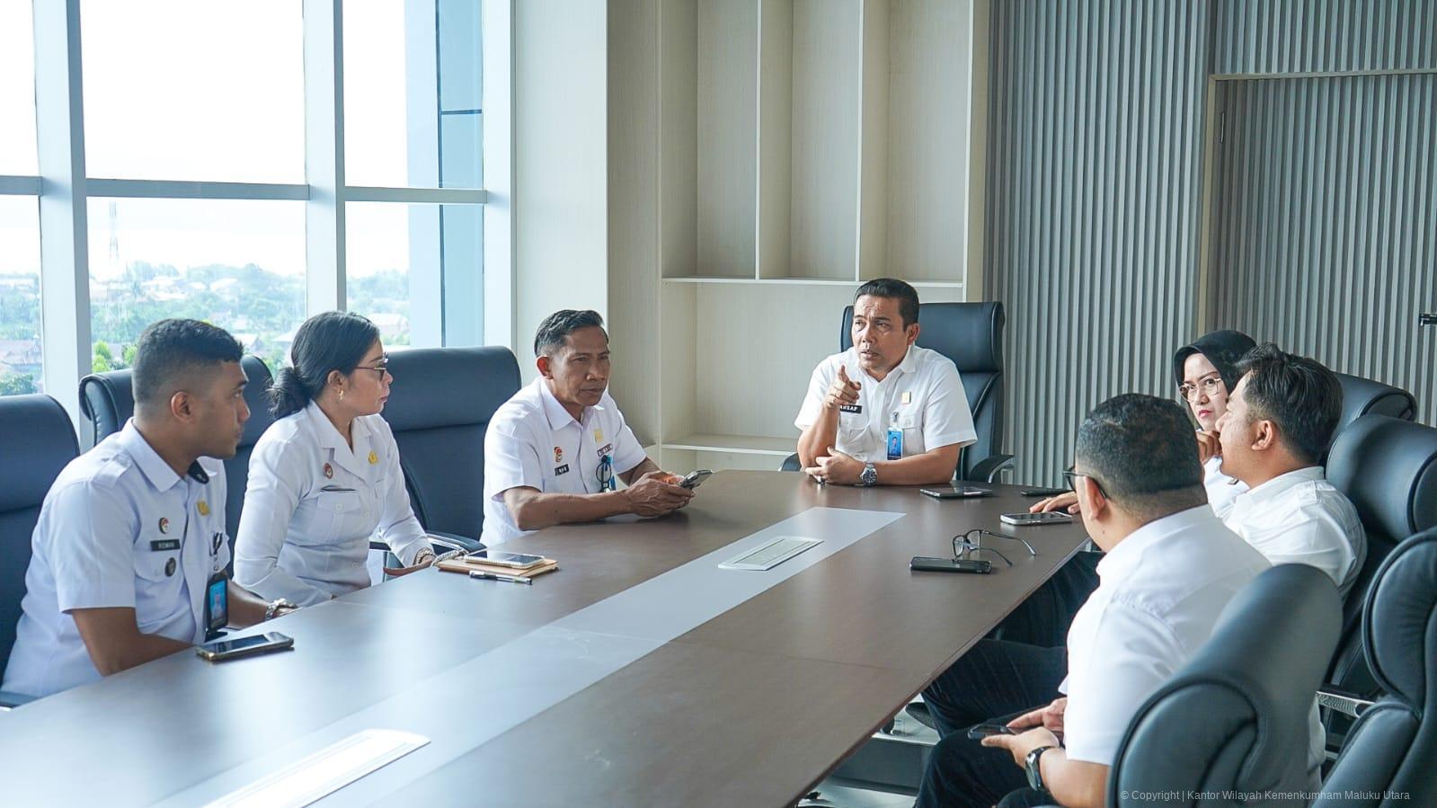 Indeks Layanan Kesekretariatan Bentuk Layanan Internal Kemenkum Malut