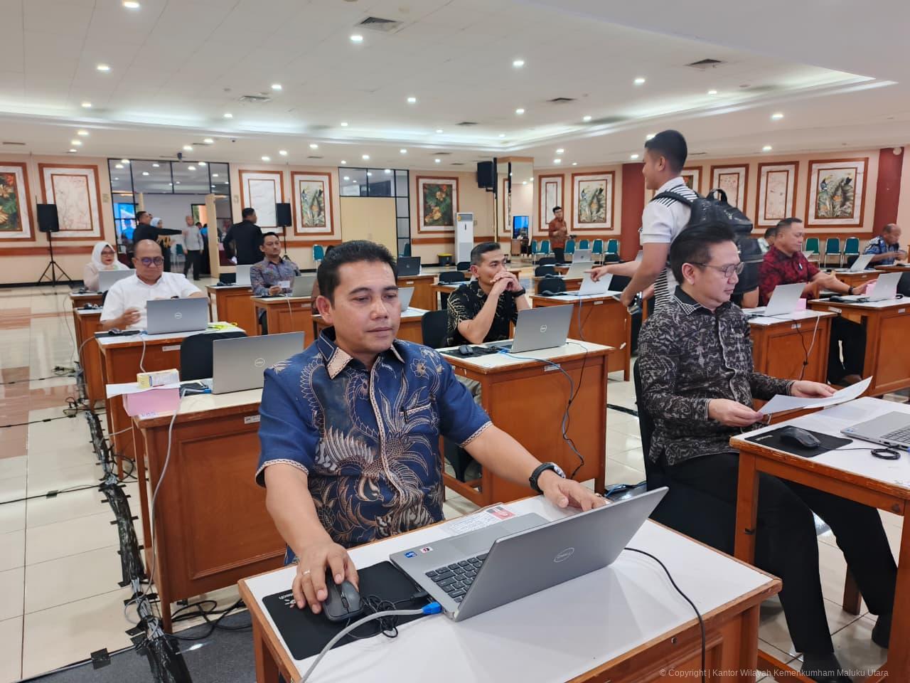 Kakanwil Kemenkum Malut Ikuti Seleksi Calon Peserta PKN Tingkat I LAN