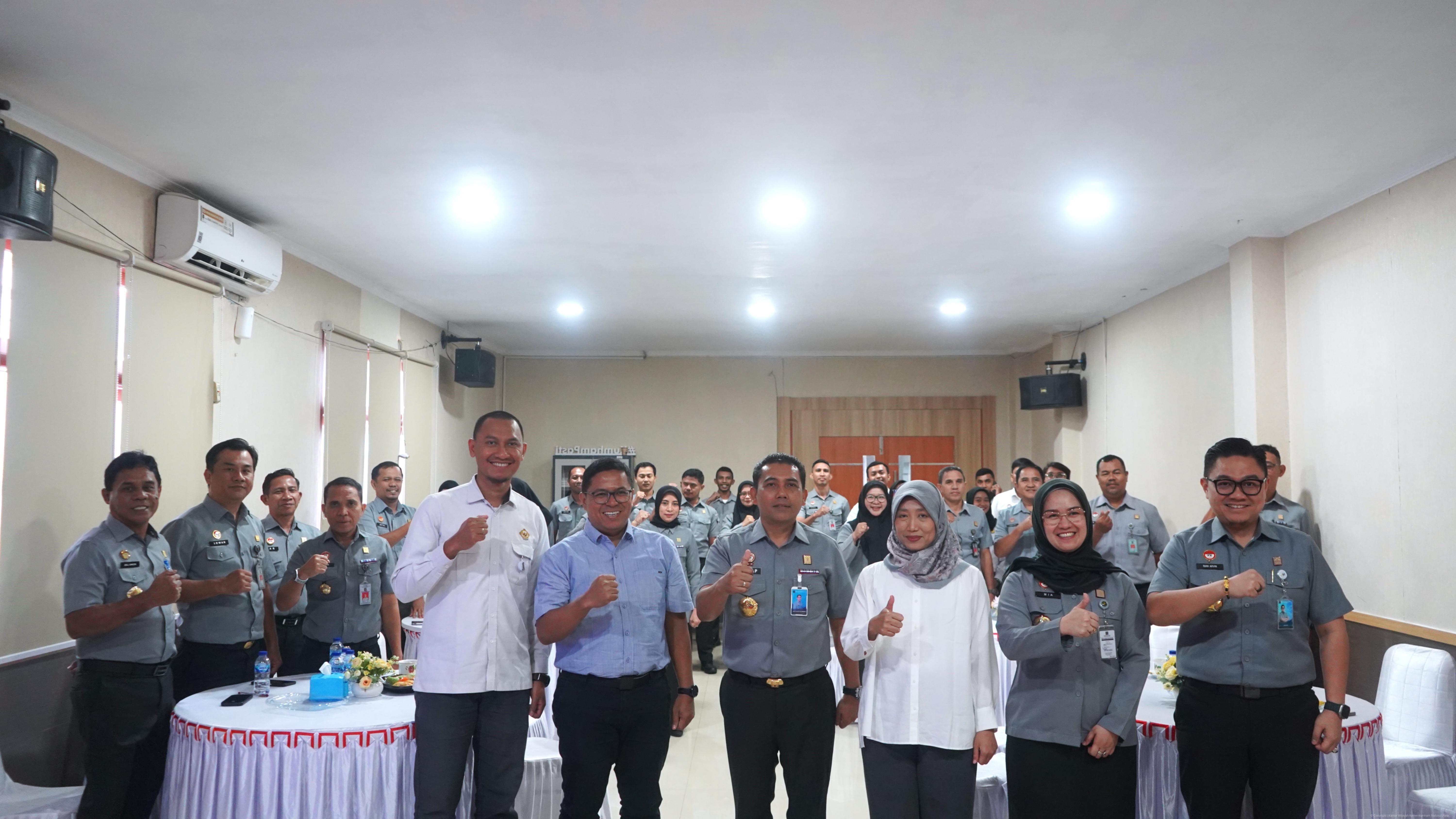 Wujud Akuntabilitas, BPK Gelar Pemeriksaan Laporan Keuangan pada Kemenkum Malut