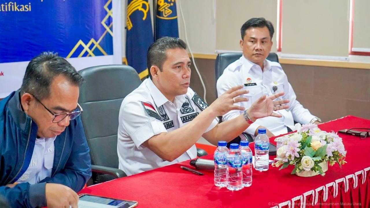 Kemenkum Malut Gelar Rapat Mitigasi Pengendalian Risiko Pelayanan Publik Kemenkum Malut Gelar Rapat Mitigasi Pengendalian Risiko Pelayanan Publik