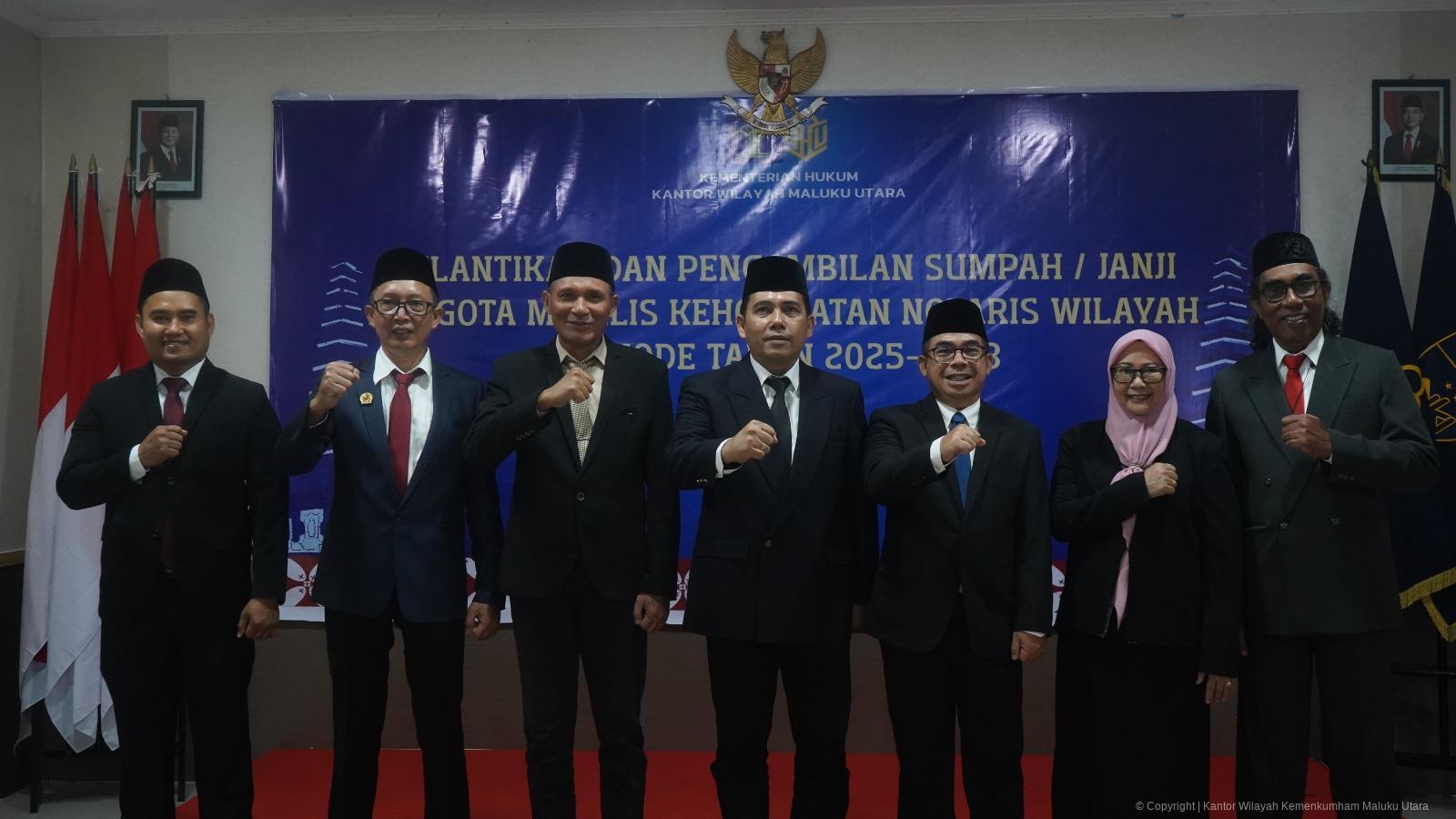 MKNW Malut Resmi Dilantik, Siap Kawal Profesi Notaris MKNW Malut Resmi Dilantik, Siap Kawal Profesi Notaris