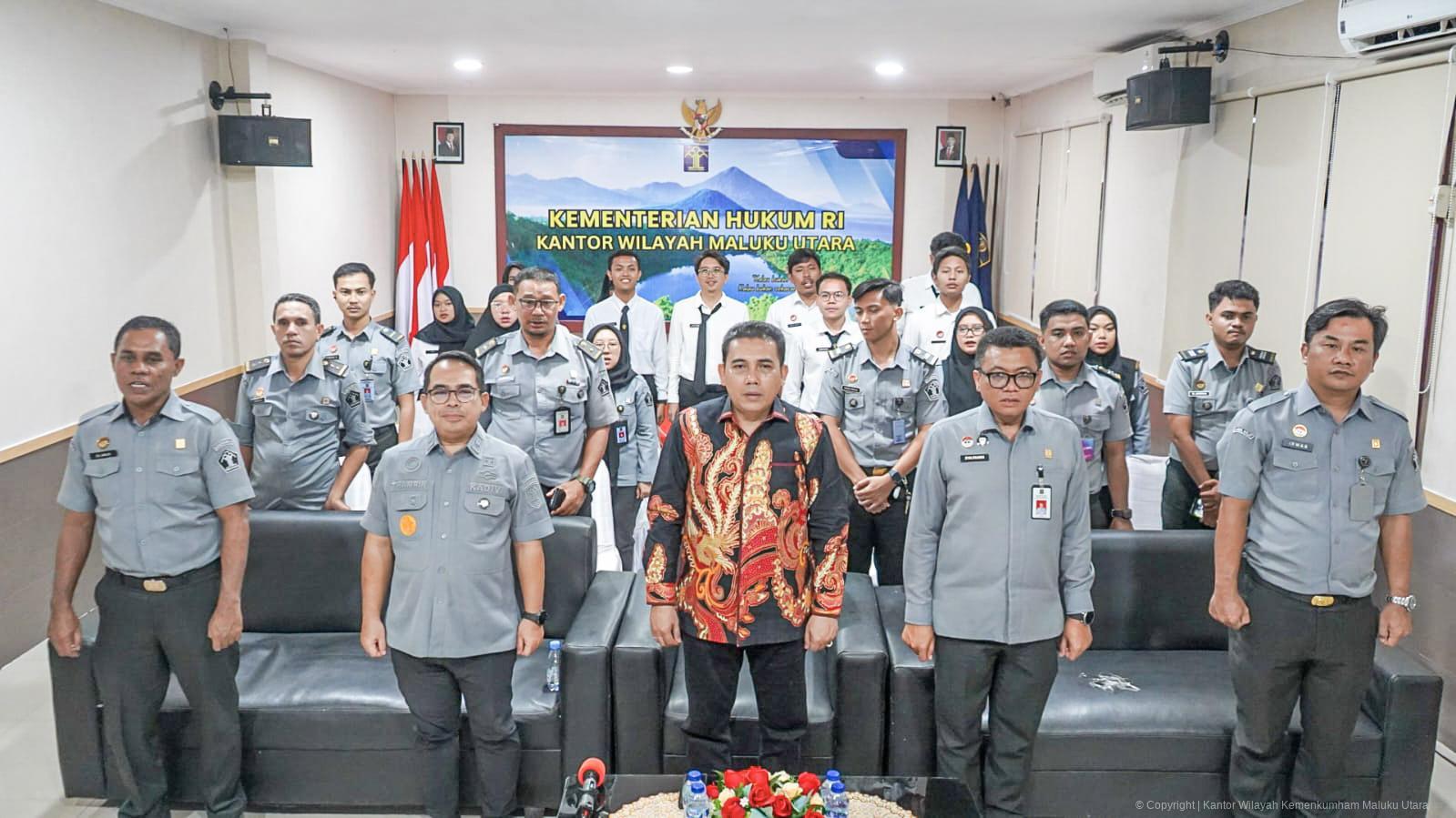 Kemenkum Malut Ikuti Pelepasan Inspektur Jenderal Reynhard Silitonga