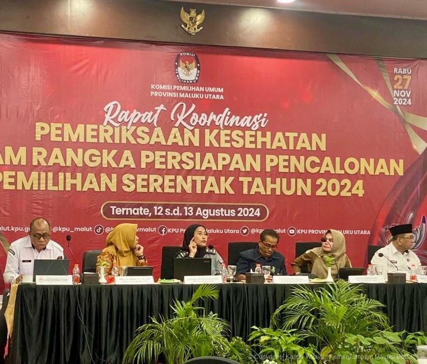 Kadiv Yankumham Aisyah Paparkan Materi Kewarganegaraan pada Rakor KPUD Persiapan Pencalonan Pemilihan Serentak