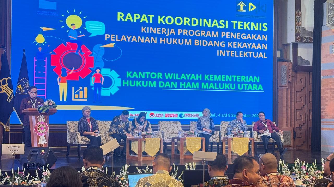 Kakanwil Andi Taletting Siap Dorong 5 Potensi Indikasi Geografis Maluku Utara