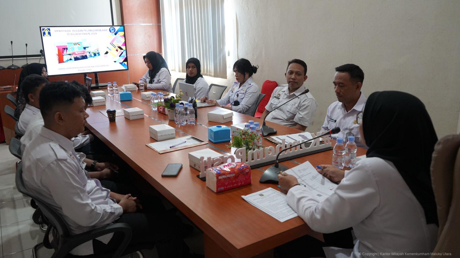 Kemenkumham Malut Laksanakan Kegiatan Identifikasi Dugaan Pelanggaran HAM di Wilayah