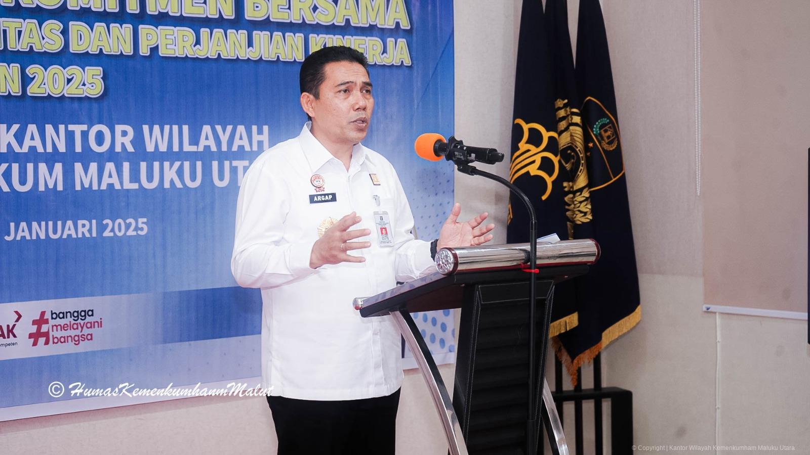 Kakanwil Budi Argap Menyulut Optimisme dan Komitmen Pembangunan Zona Integritas Menuju WBBM
