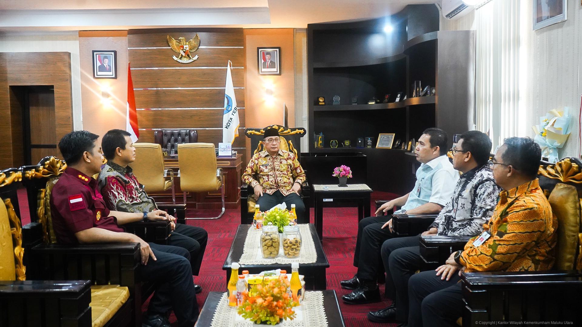 Walikota Ternate Apresiasi Sinergi Kakanwil Budi Argap Dukung UMKM Naik Kelas