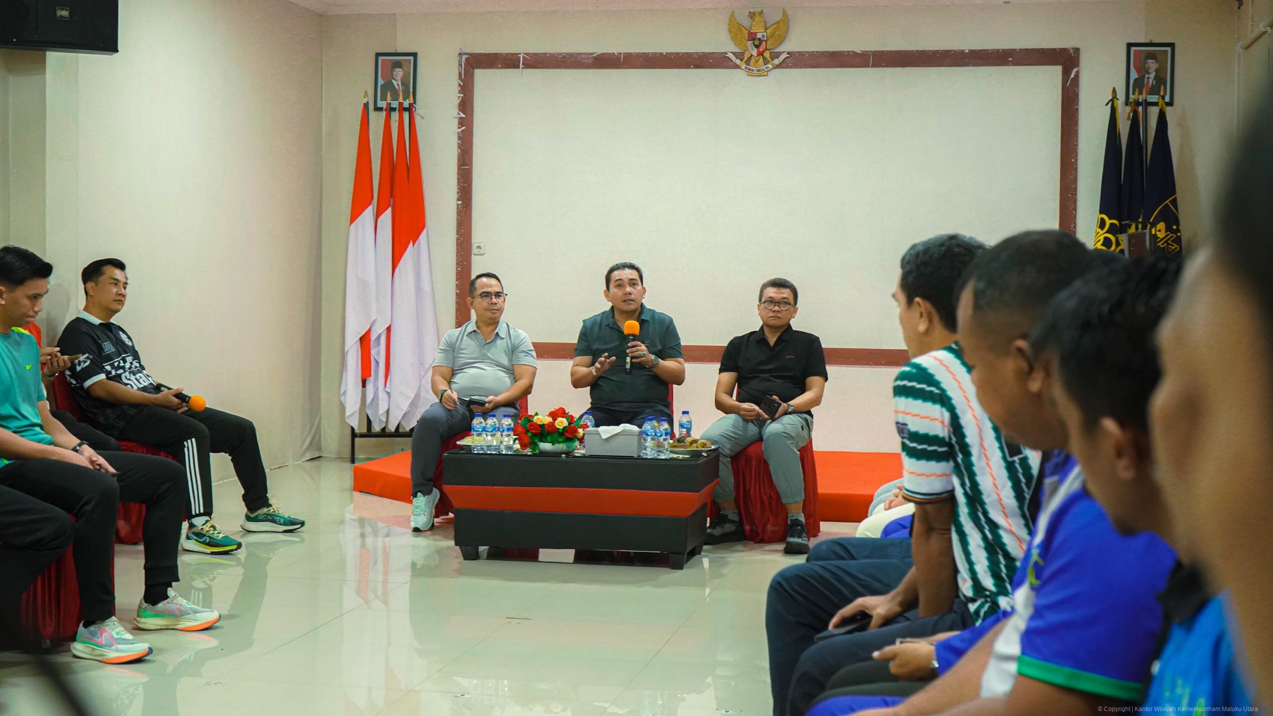 Kakanwil Pimpin Coffee Morning, Wadah Silaturahmi Jajaran Kemenkum Malut