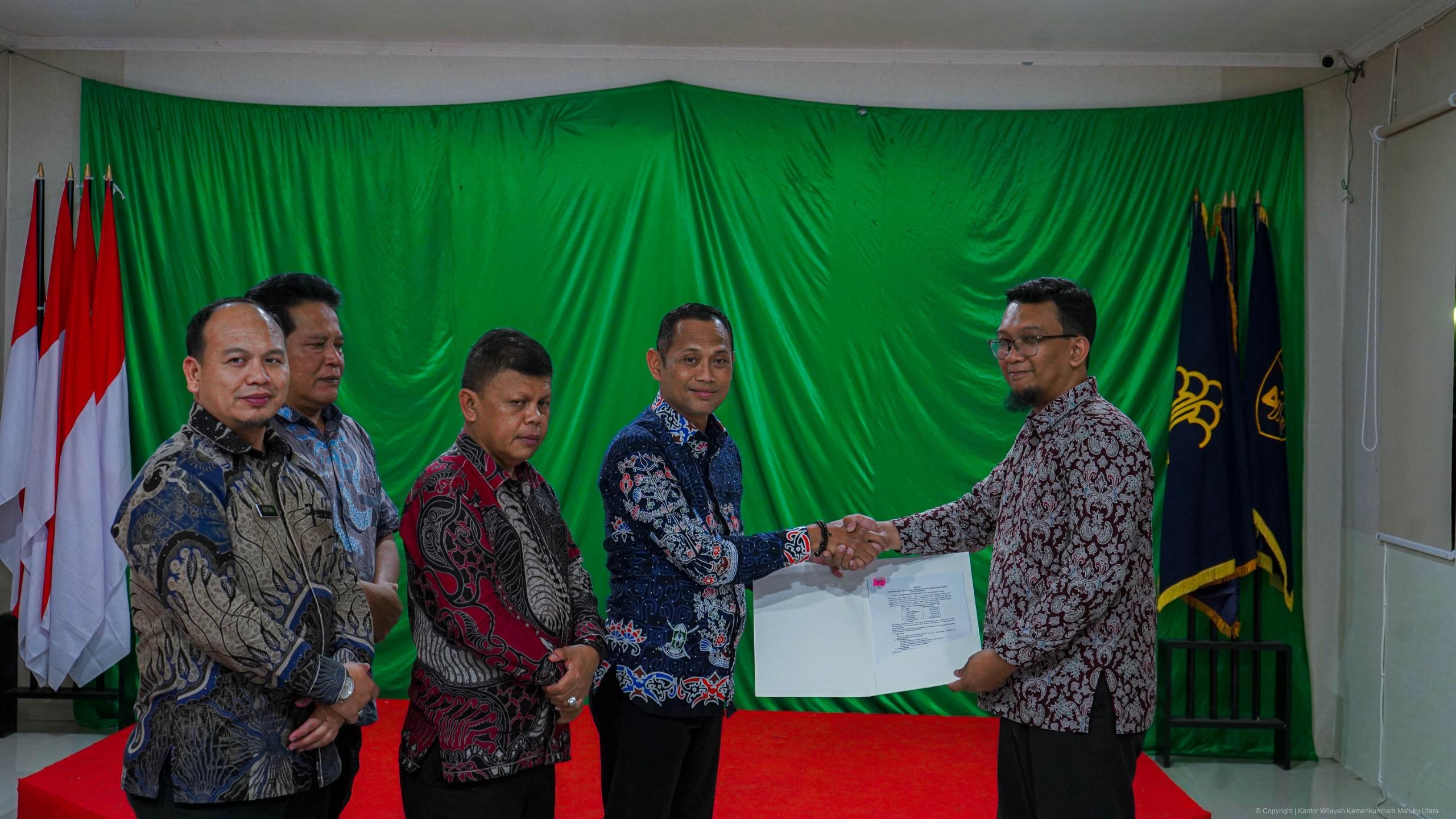 Exit Meeting Dengan BPK RI, Kemenkum Malut Komitmen Tindaklanjuti Rekomendasi Pengelolaan Keuangan