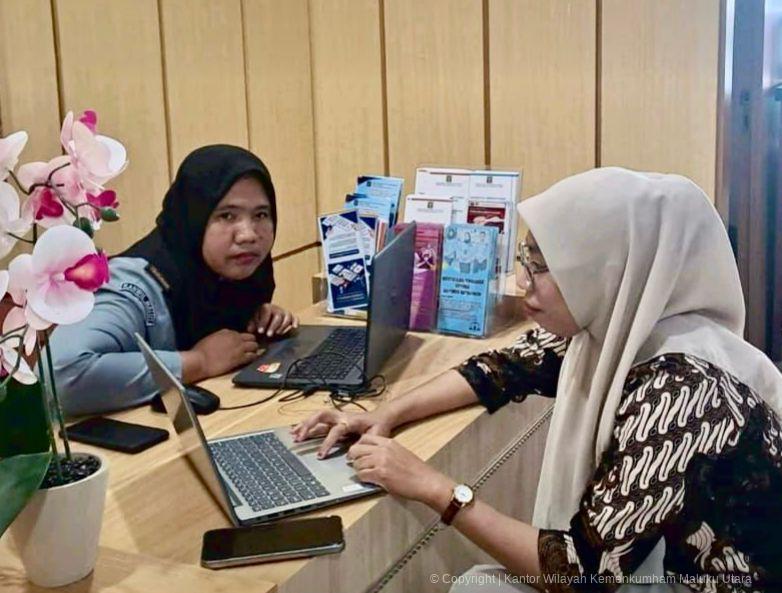 Kemenkum Malut Dampingi Pendaftaran Merek ABONQ