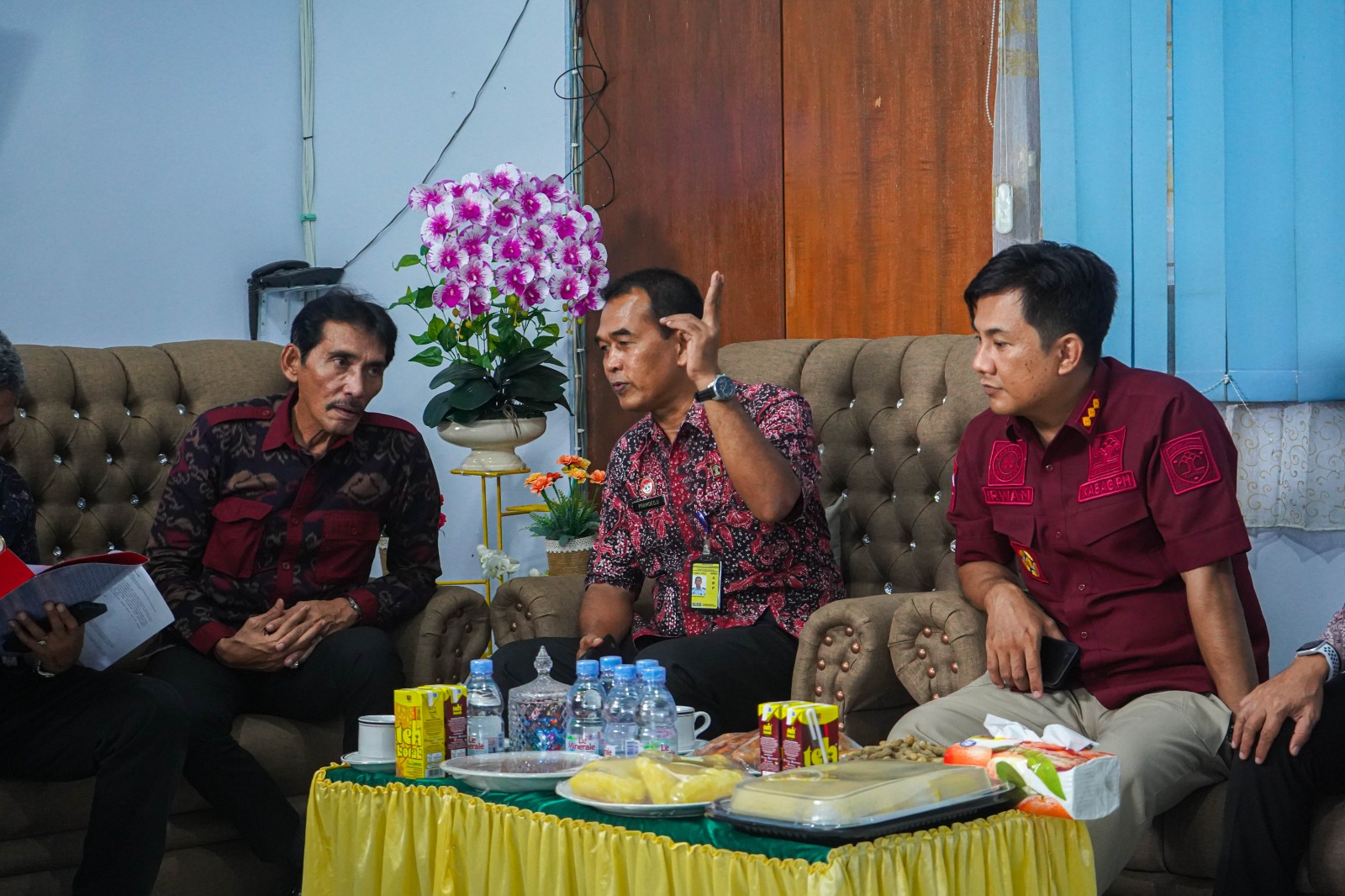 Inspektur Wilayah V Tiba di Ternate, Langsung Pantau Lokasi Perencanaan Pembangunan Kantor Wilayah